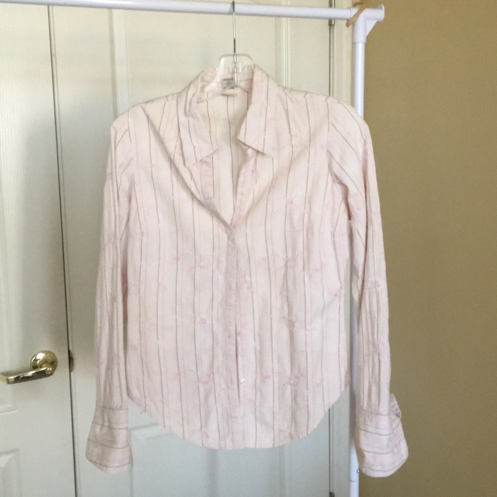 Embroidered blouse.